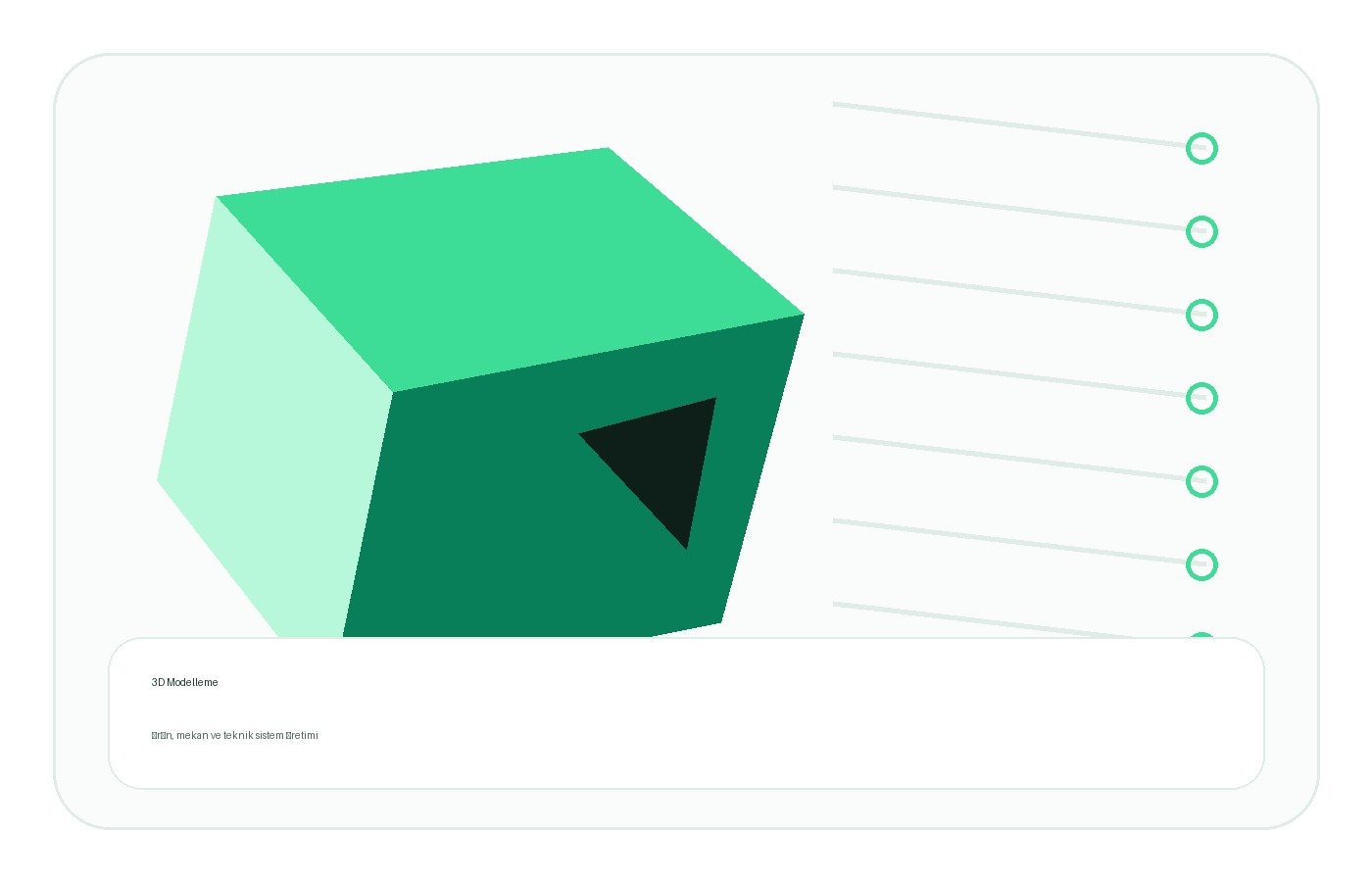 3D modelleme